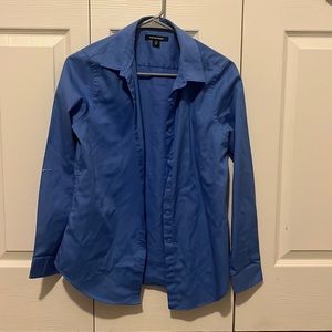 Blue button up shirt